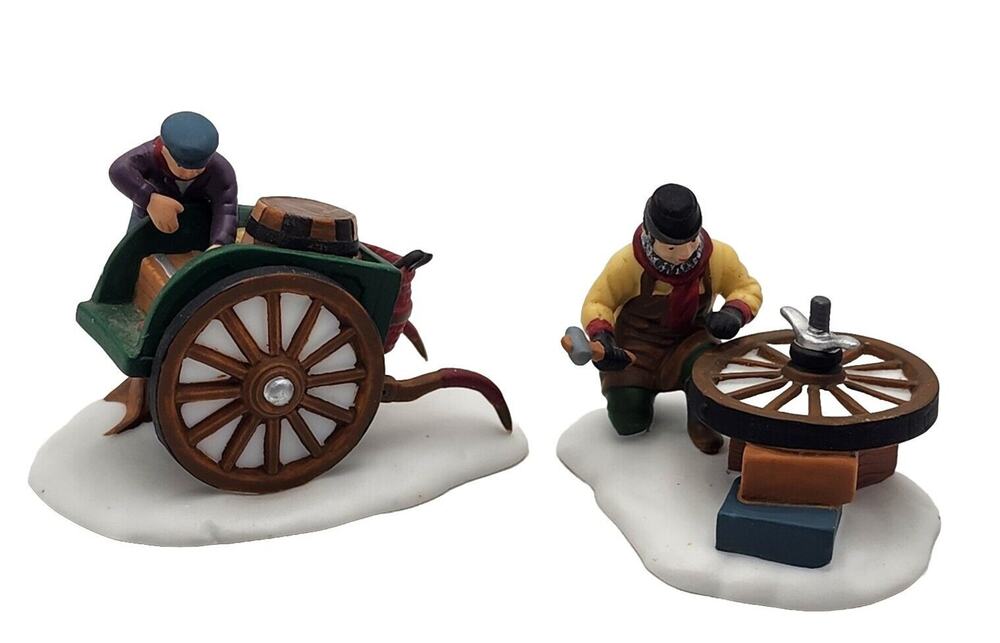 Dept 56 C. Bradford, Wheelwright & Son Heritage Village 5818-1 In Box 1988 Rare